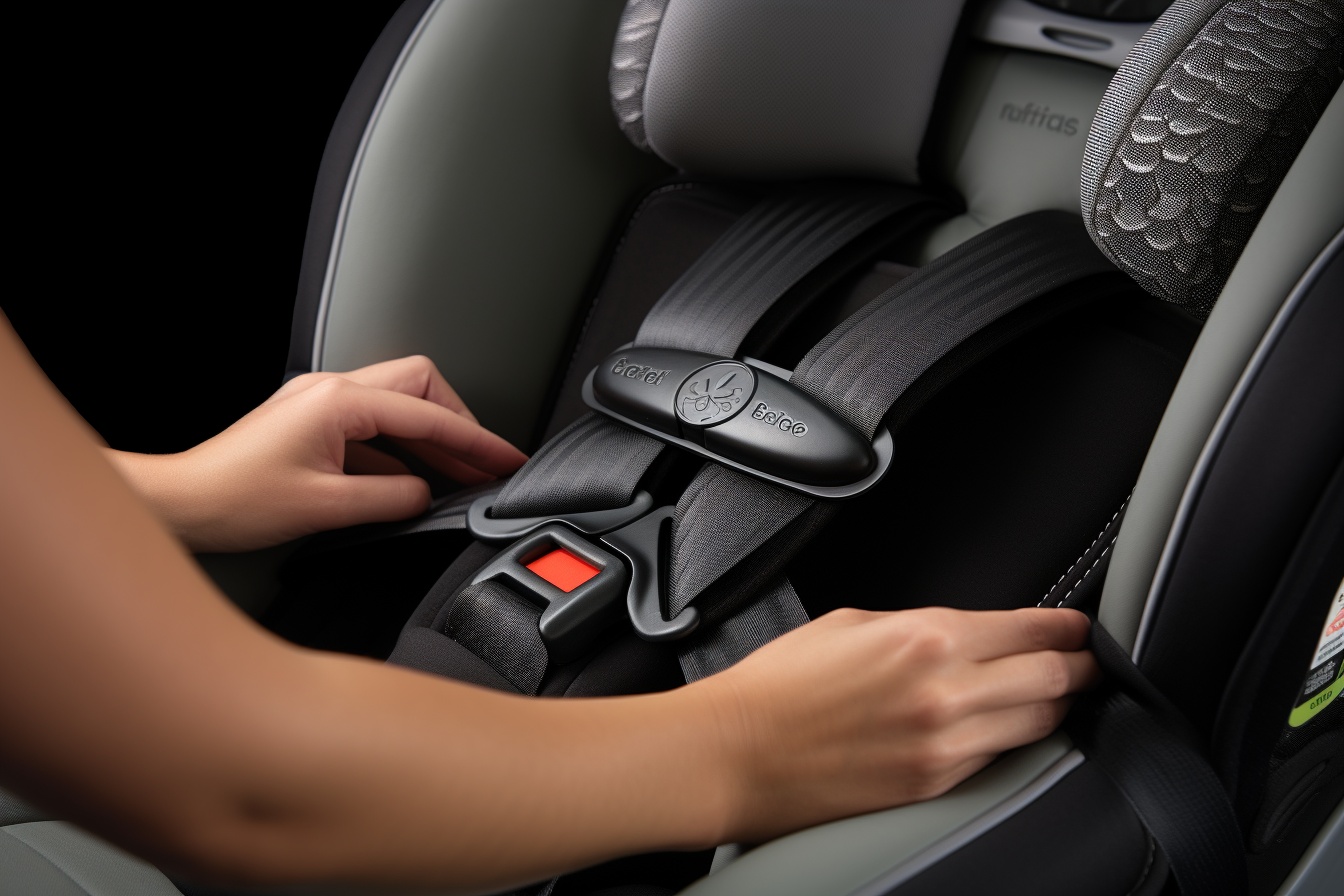 how to loosen evenflo 360 car seat straps