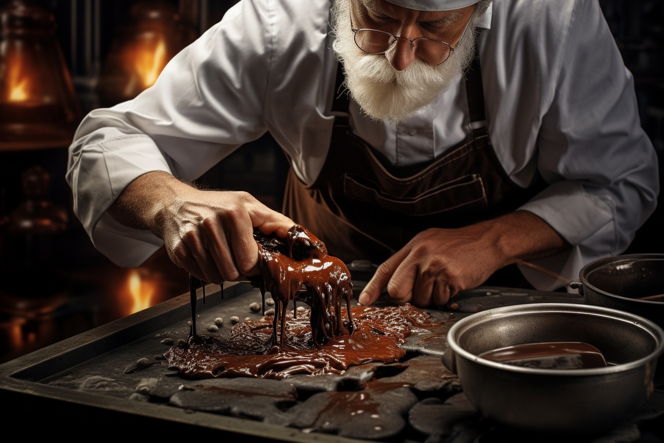 how to loosen melted chocolate