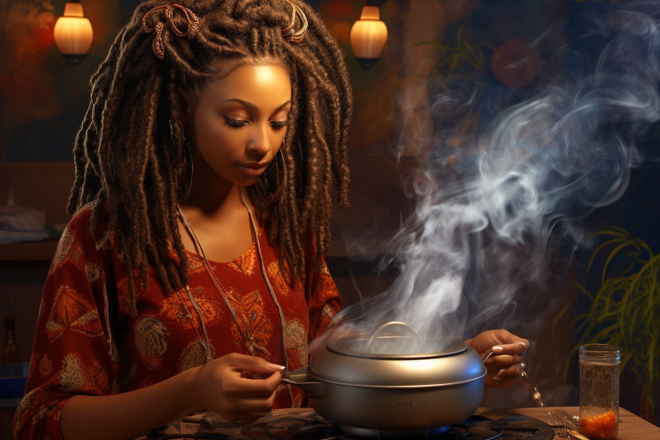 how to loosen soft locs with hot water
